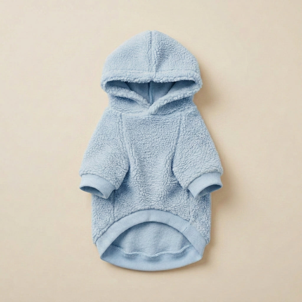 VEZLUPINA™ Fleece Pet Hoodie | Premium Warm Puppy Sweatshirt, Soft Dog Clothes