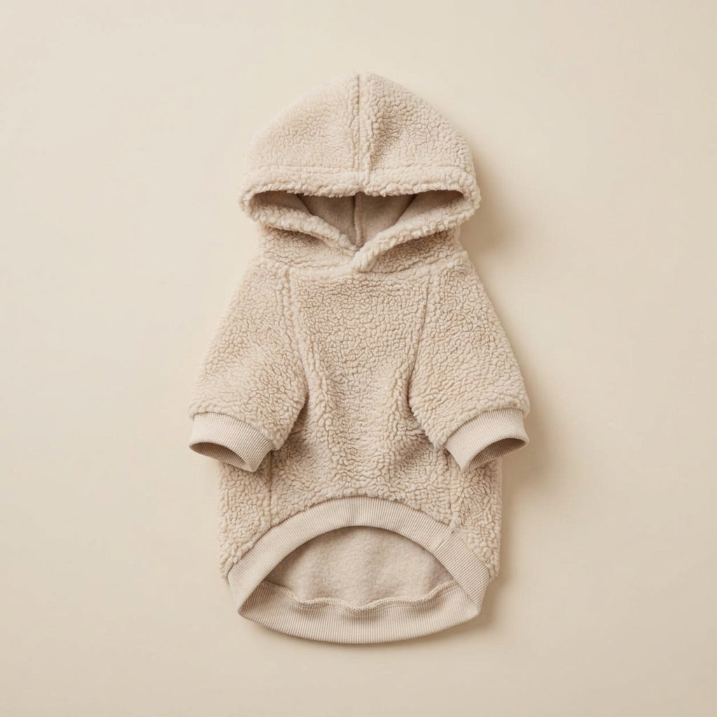 VEZLUPINA™ Fleece Pet Hoodie | Premium Warm Puppy Sweatshirt, Soft Dog Clothes