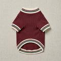VEZLUPINA™ Atelier Varsity Dog Sweatshirt | Premium Puppy Crewneck, Casual Streetwear Pet Clothes